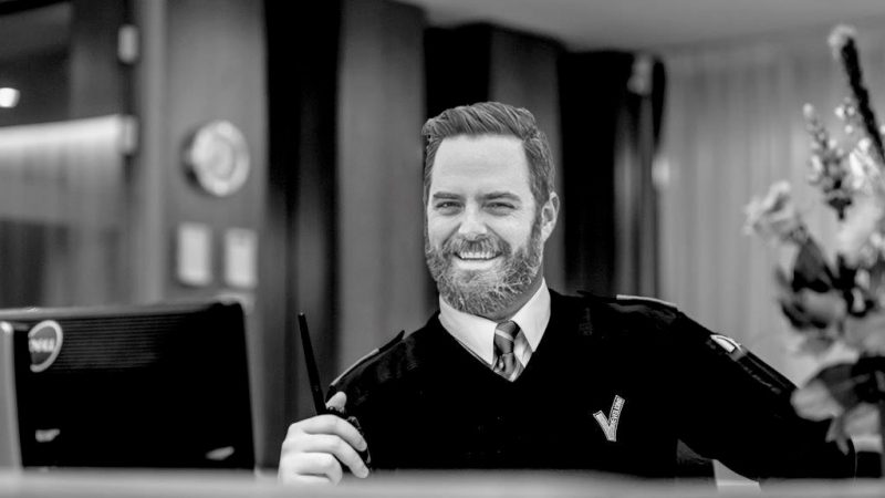 beveiligers, monteurs, surveillanten, meldkamer, Amsterdam
